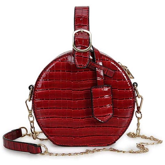 Canteen Purse Round Crossbody Bag blogger - Picture 2 of 6